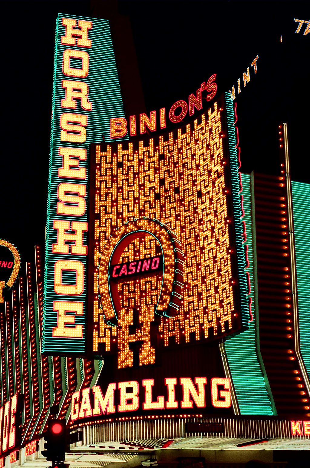 Binion's Horseshoe Casino on Fremont Street in Downtown Las Vegas