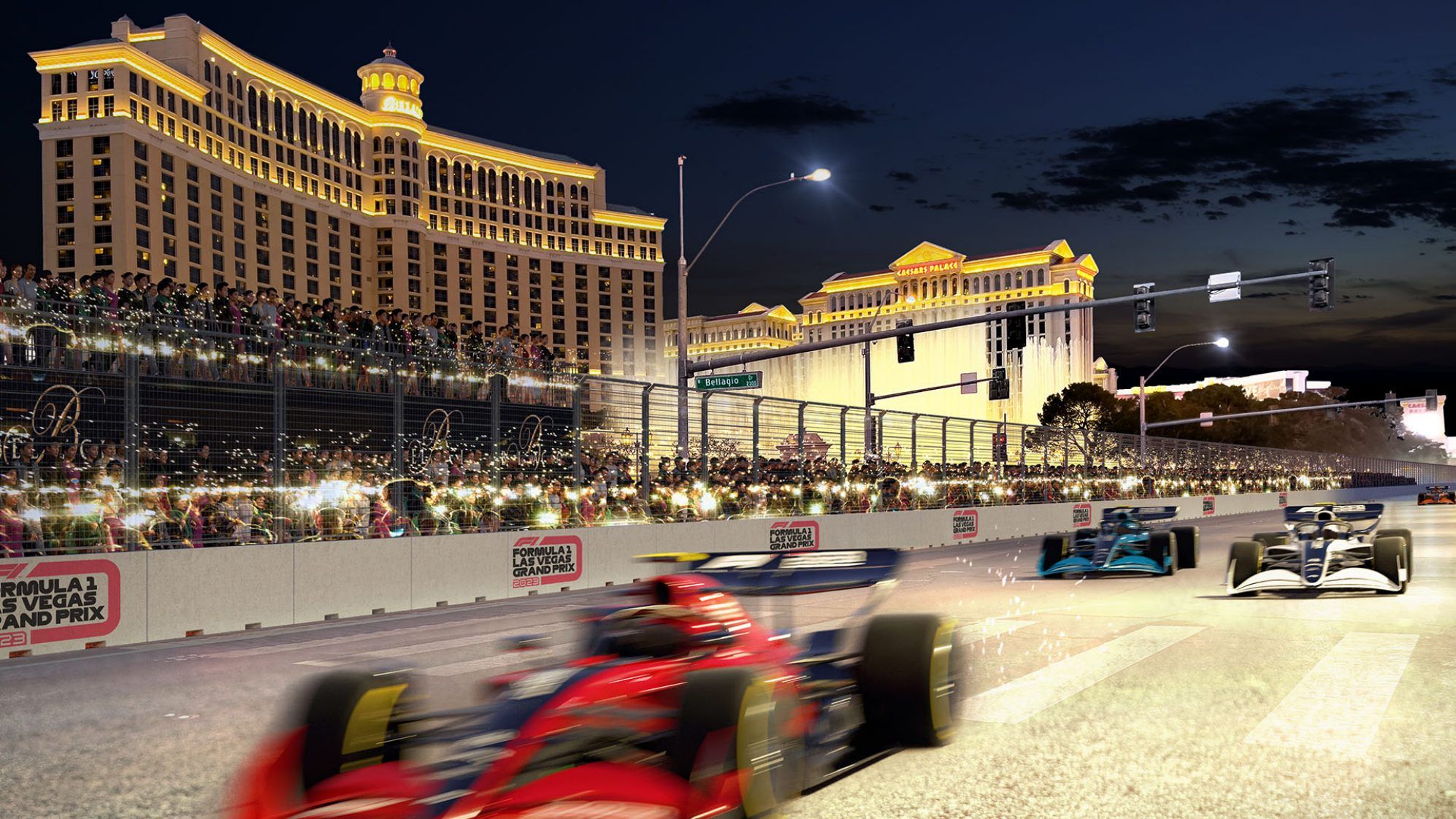 PHOTOS: Remember when F1 was held on Las Vegas Strip at Caesars Palace Grand  Prix?