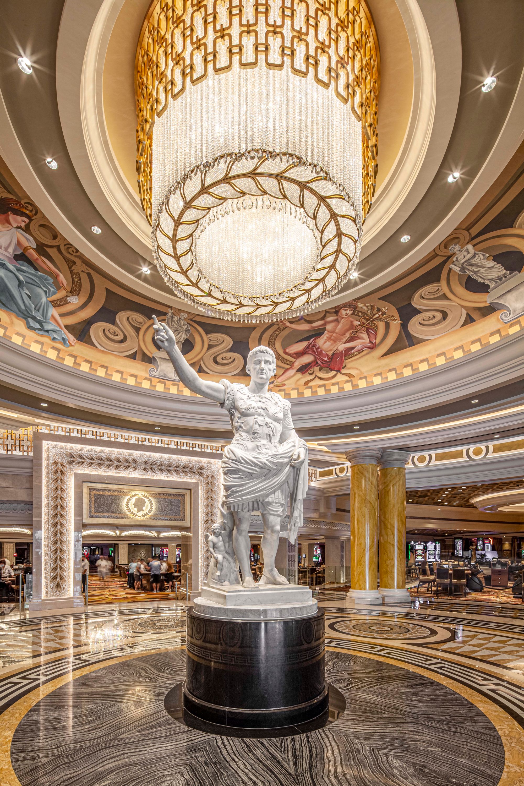 Caesars Palace Completes Multimillion-Dollar Main Enhance Renovation