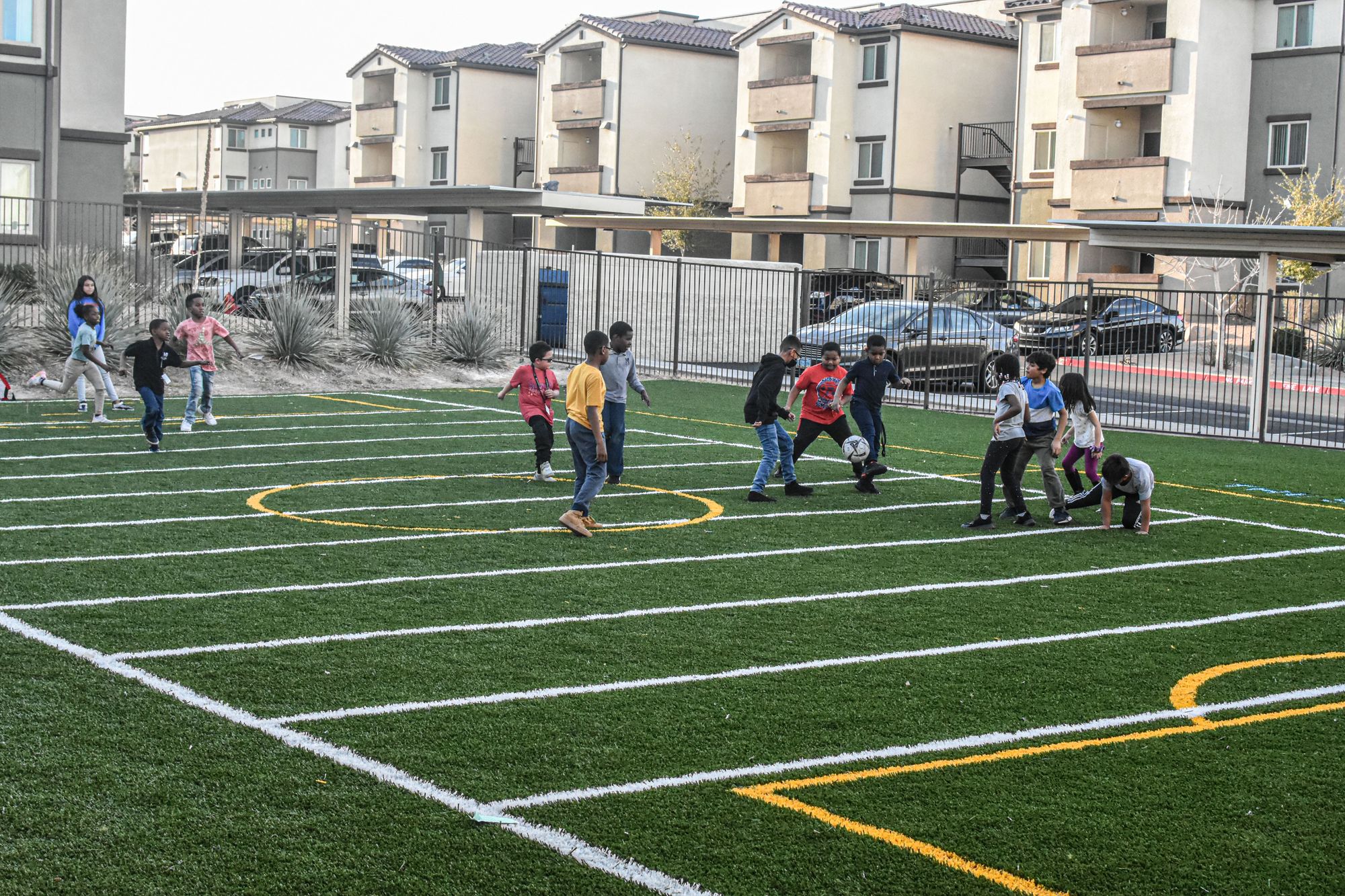 Shaquille O’Neal Foundation and Reebok Gift New Field to Local Boys & Girls Club