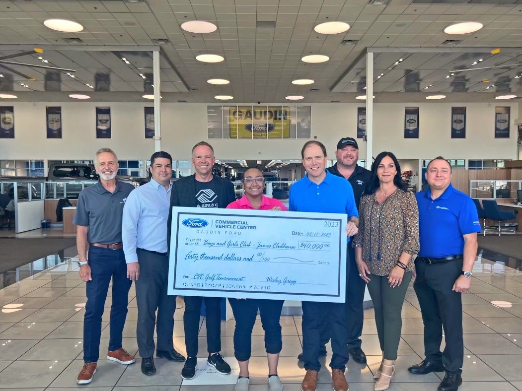 Gaudin Ford’s Commercial Vehicle Department raises $40,000 for the Boys & Girls Clubs of Southern Nevada