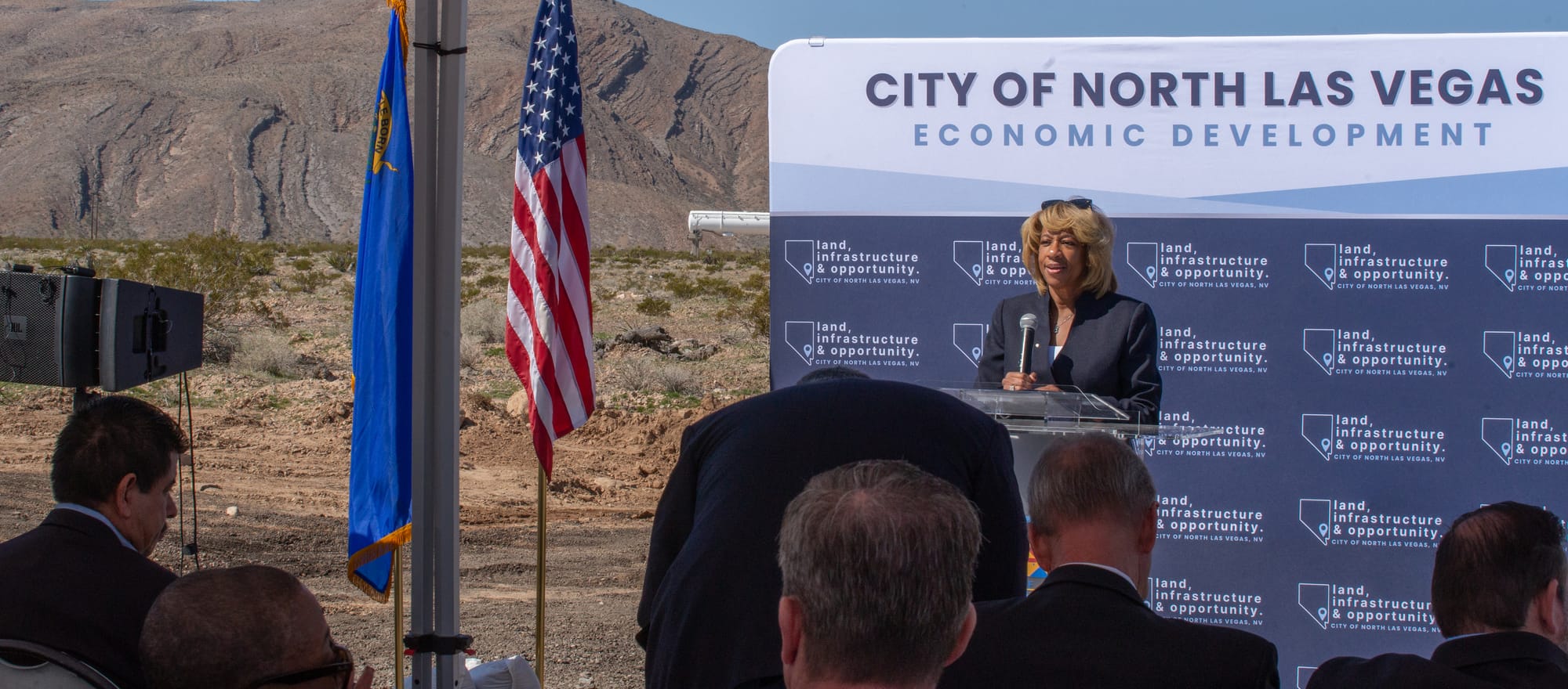 City of North Las Vegas and Southern Nevada Water Authority Break Ground on Water System in Apex