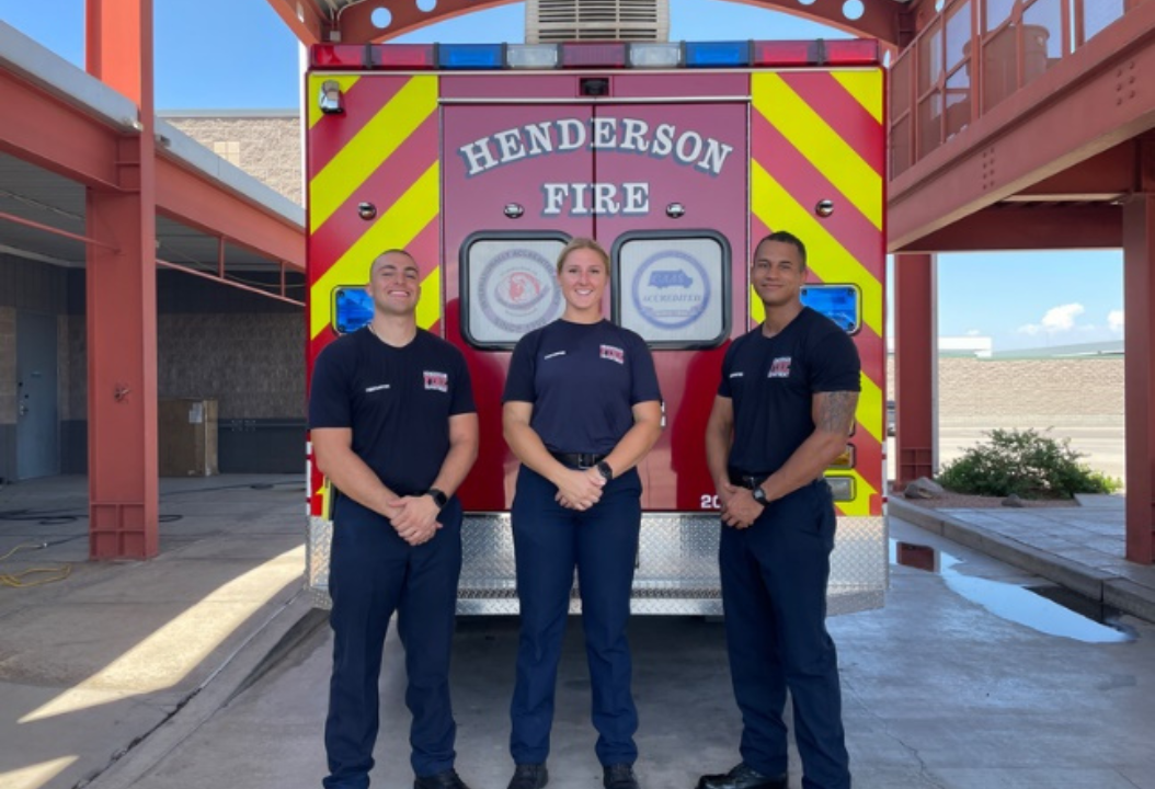 Henderson Fire Department Honored by American Heart Association