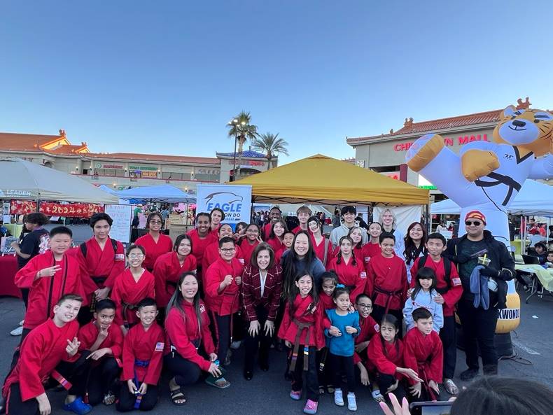 Cortez Masto Celebrates the Year Of The Dragon in Las Vegas