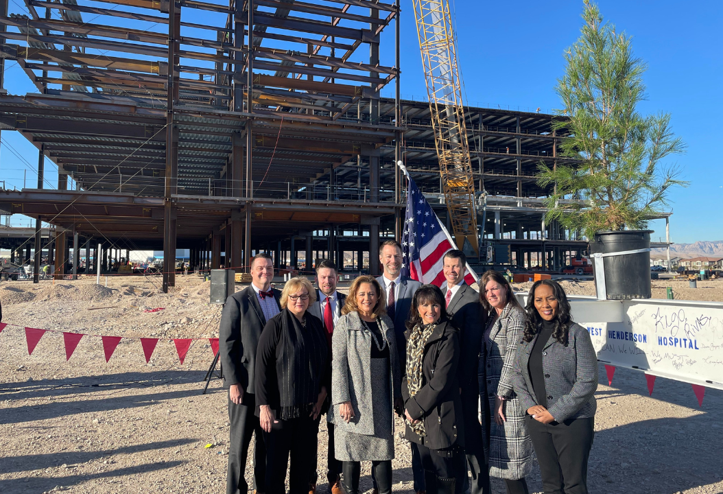 West Henderson Hospital to Top Out Seven-Story Tower