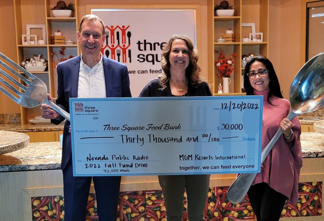 MGM Resorts International and Nevada Public Radio Alliance Provides 42,000 Meals to Three Square Food Bank